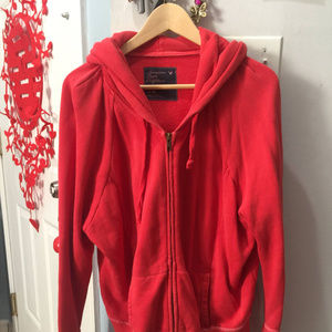 American Eagle Woman's Red Hoodie, Size Medium